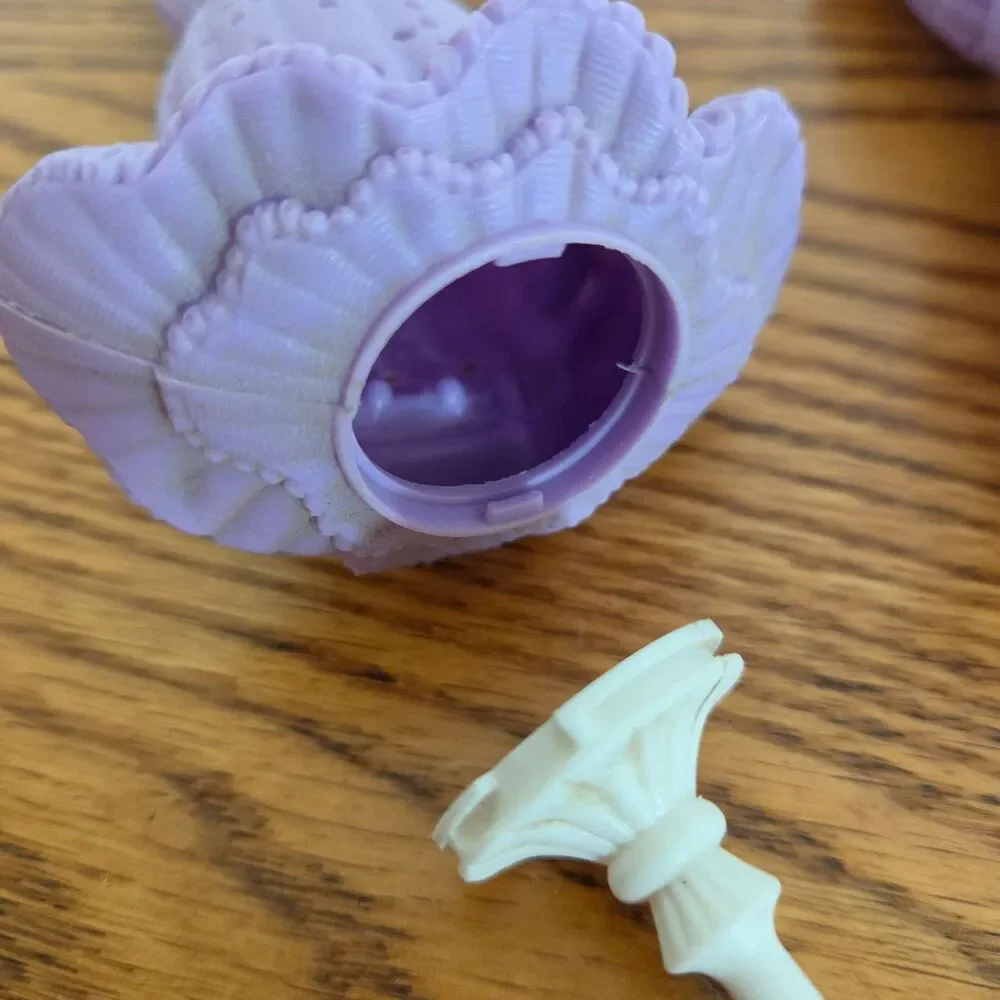 Vintage 1970s Avon Lavender Purple Parasol Umbrella Sachet Holders - Set of 2